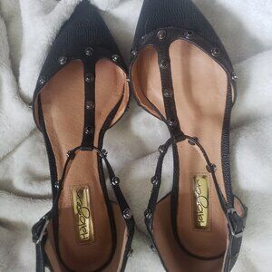 Halogen Black Flats Size 6 1/2 M